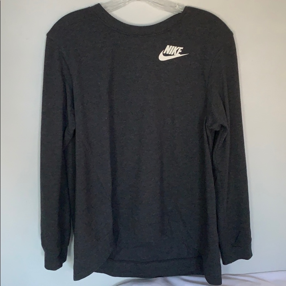 Nike Long Sleeve Grey Sweatshirt Top